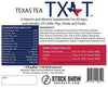 TX T (Texas Tea) Ingredients